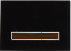 Кнопка смыва для инсталляции Lavinia Boho Relfix 38050702 черный / темное дерево (Германия) - фото